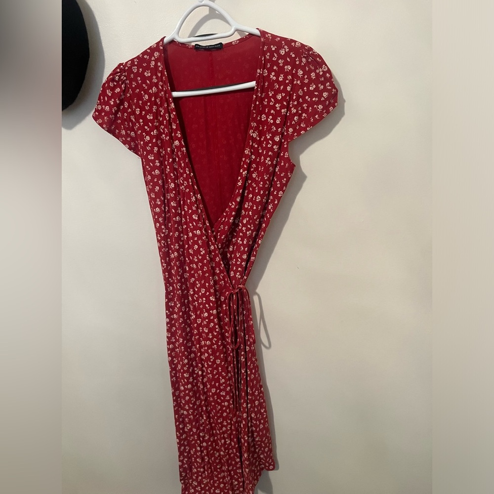 NWOT Brandy Melville Robbie Wrap Dress fits xs-s